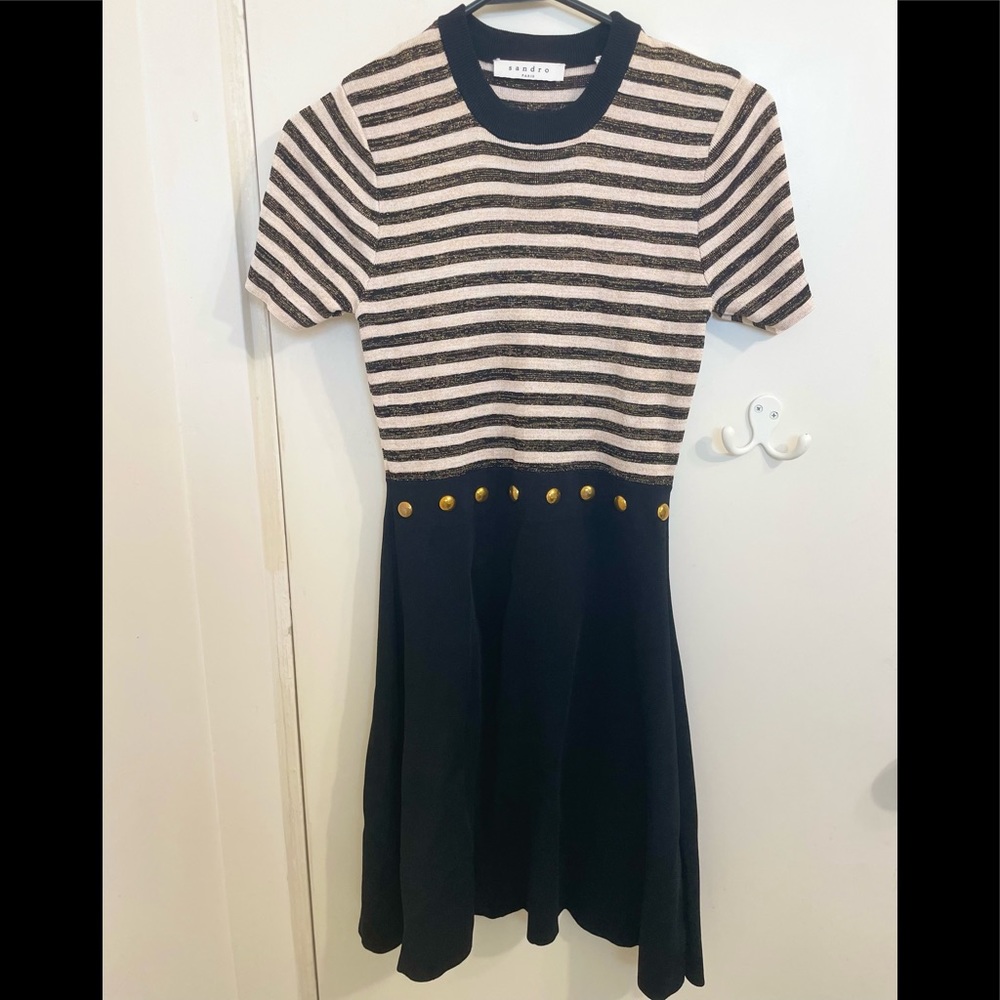 Sandro mini dress size XS-S